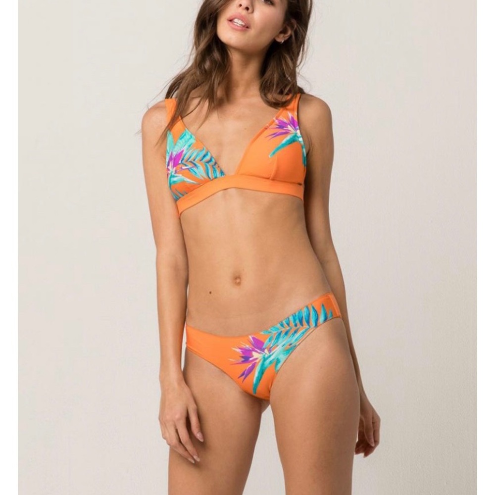 Rip Curl Hawaiian print bikini